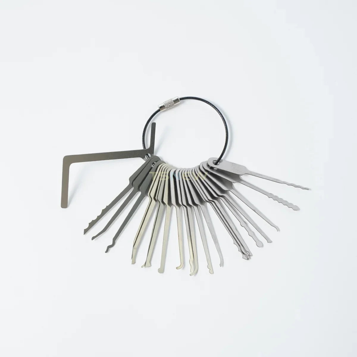 22-in-1 Universal Lock Key Set - Portable Master Keys for Locks and Locksmith Use