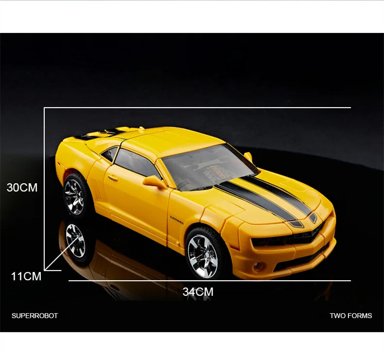 Autobots Transformation Toy – 28cm Alloy Warhammer Bumblebee Action Figure, Boy’s Birthday Gift