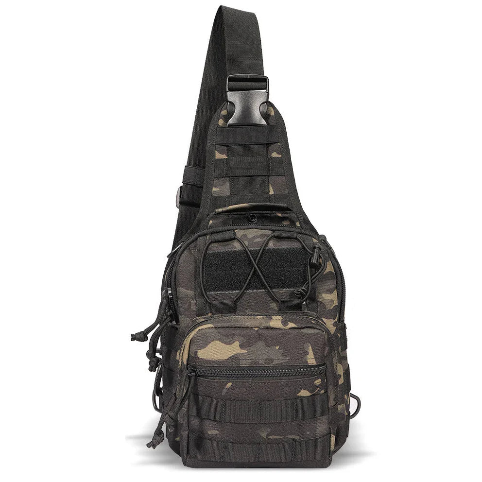 LHI Tactical Shoulder Chest Bag — Waterproof EDC Sling Pack for Hiking, Camping, Hunting & Concealed Carry