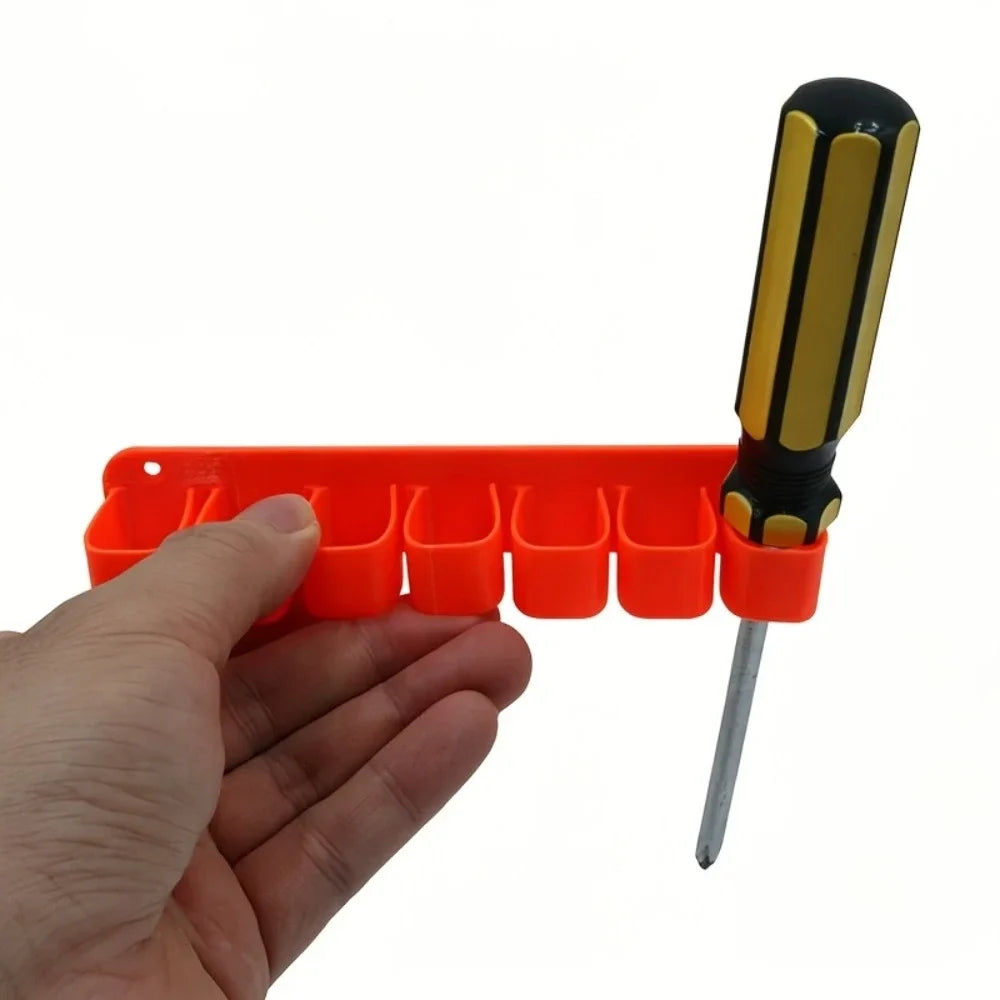 Wall-Mounted Tool Storage Rack - 2-Piece Garage Organizer for Screwdrivers & Pliers
