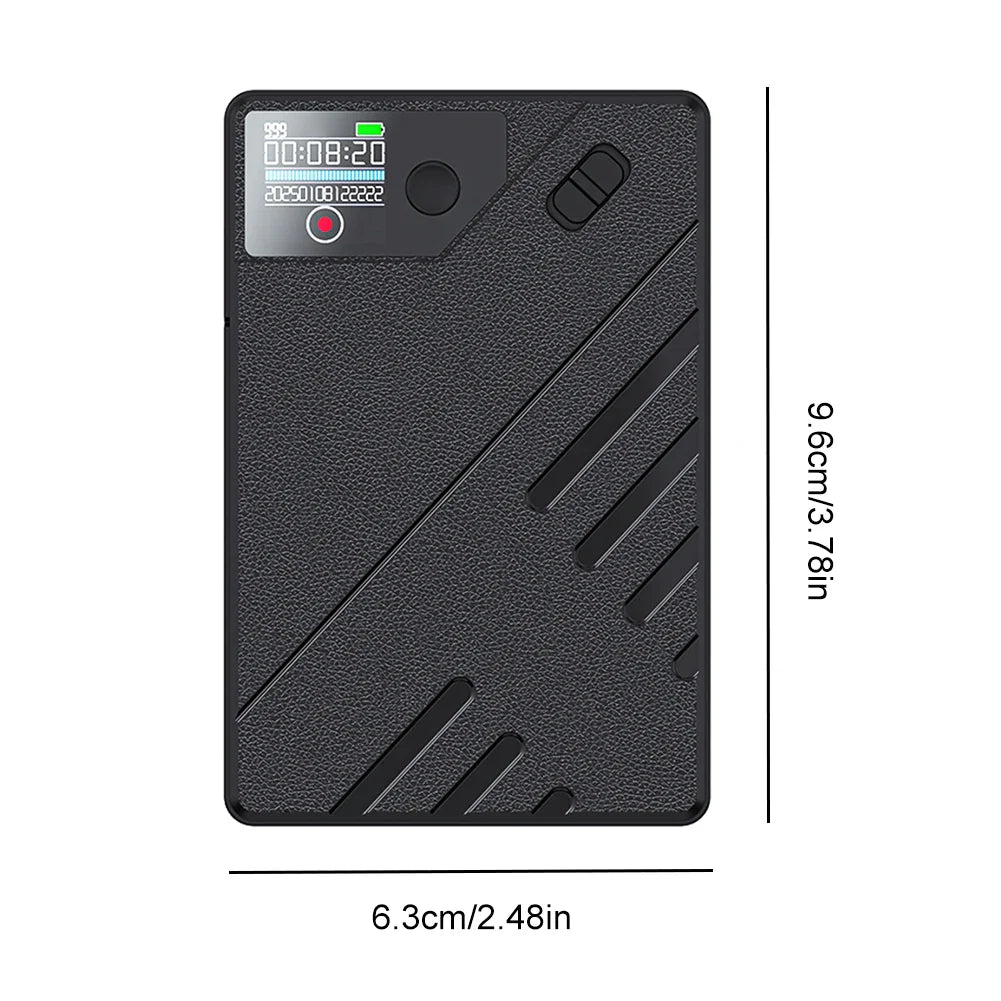 AI Smart Voice-to-Text Recorder — GPT Audio Dictaphone with App Control for Lectures, Calls, Meetings & Interviews