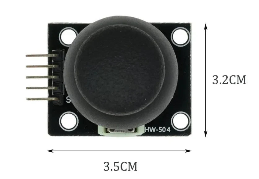 1/5/10PCS Arduino Dual-Axis XY Joystick Module – High-Quality PS2 Control Lever Sensor KY-023
