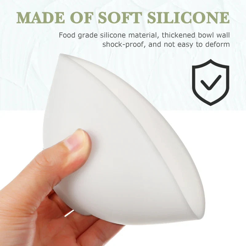 3PCS Silicone Facial Mask Bowls – Mixing & Stirring Beauty Tools for Spa and Home