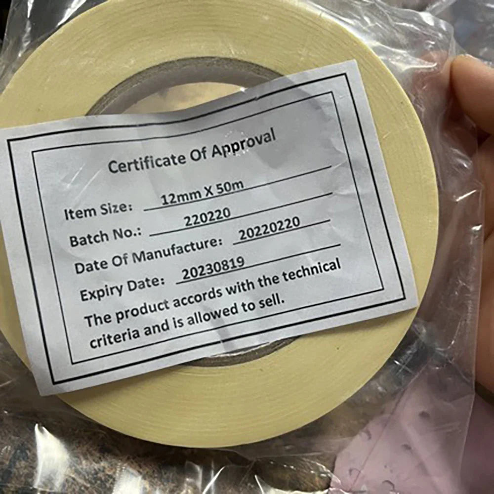 PIORPOY Dental Sterilization Indicator Tape – Autoclave Sterilizer Material for Oral Care (12/19/25mm)