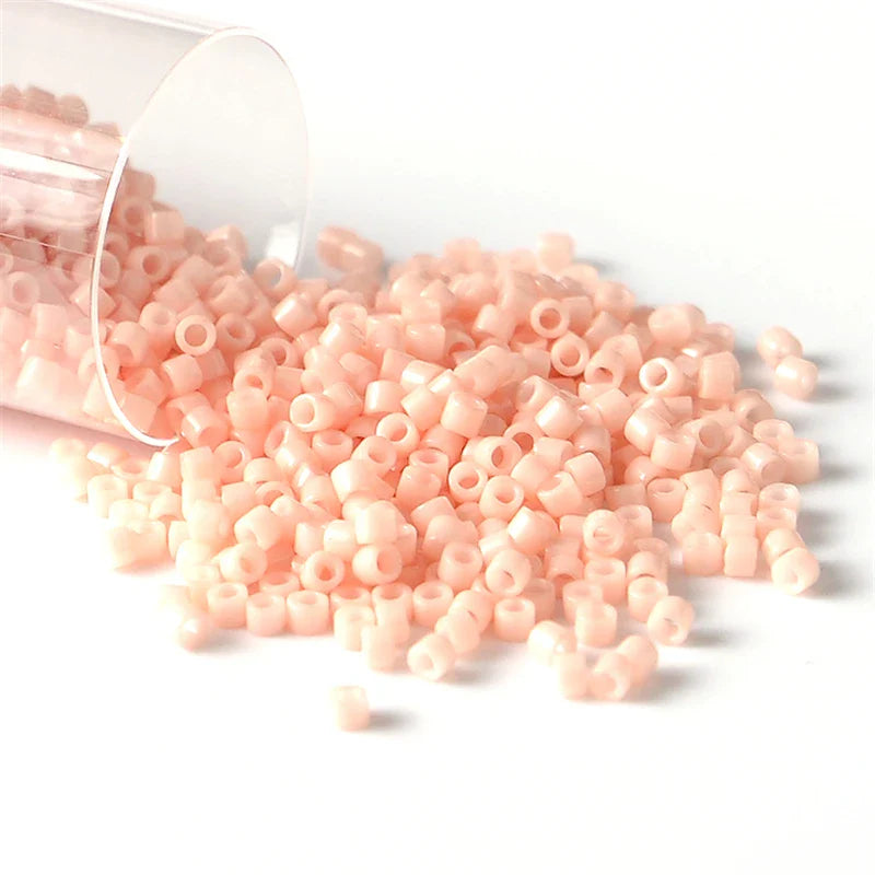 Miyuki Delica Seed Beads - 11/0 Glass Beads for DIY Jewelry, Bracelet Making & Craft Projects
