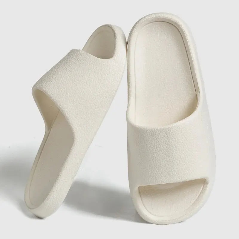 Women’s EVA Fashion Slippers – Lightweight Massage Comfort Flat Indoor Bathroom Slides & Shower Shoes for Couples Summer Wear