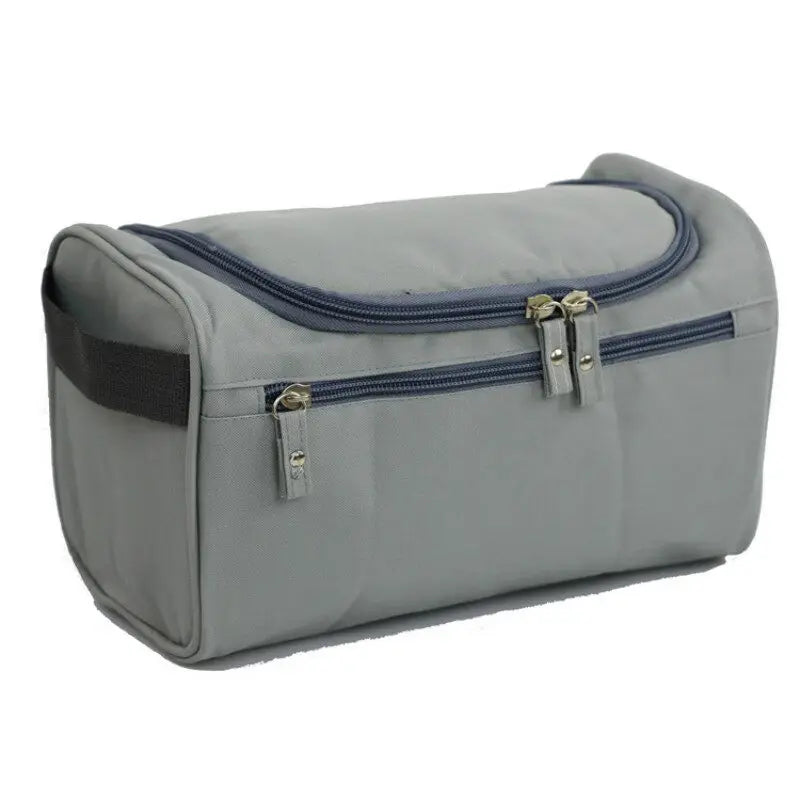 Portable Waterproof Makeup Bag – Unisex Cosmetic Organizer and Toiletry Hanging Pouch for Women and Men
