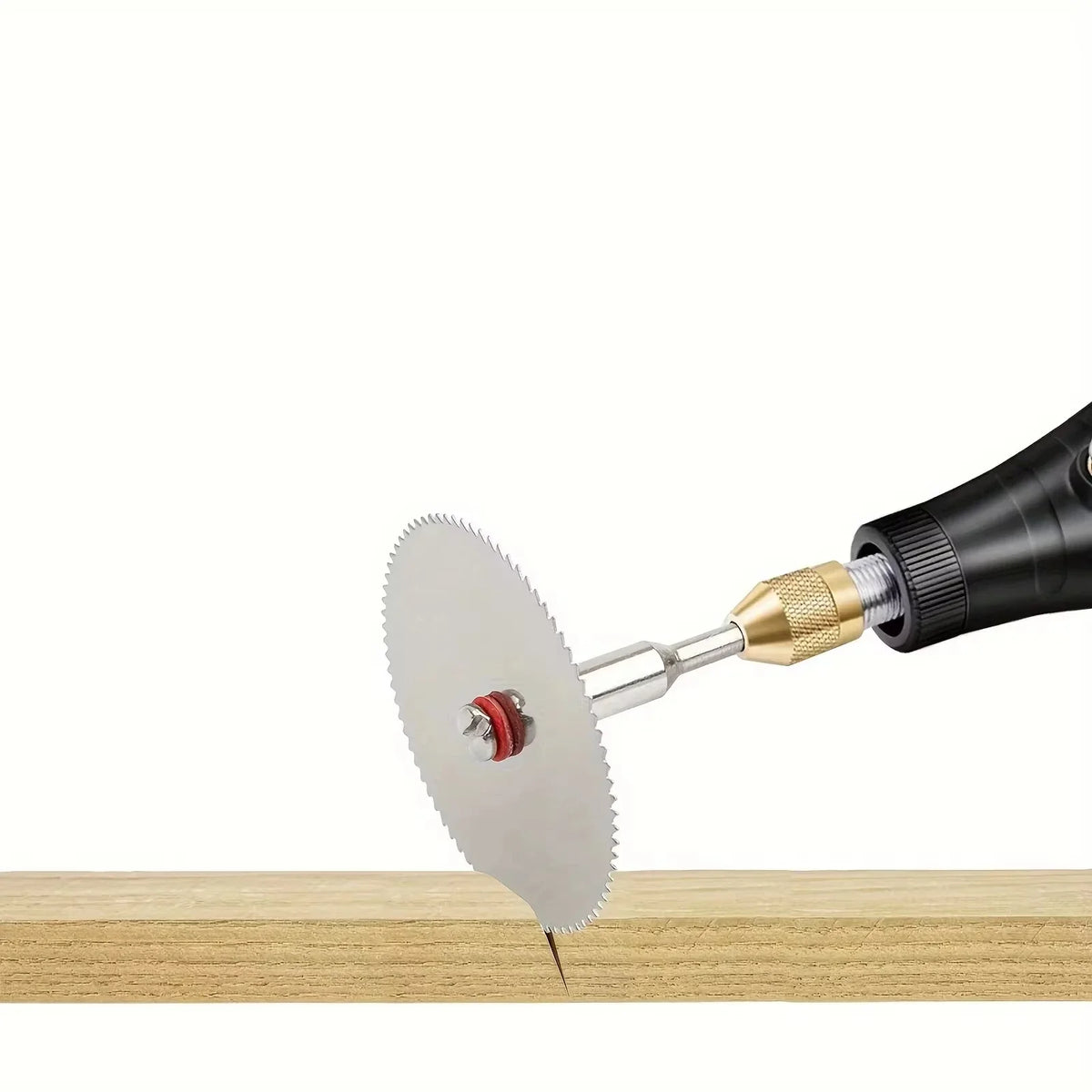 11PCS Mini Circular Saw Blade Set – Precision Cutting Discs with Adapter Rod for Wood & Metal (22–32mm)
