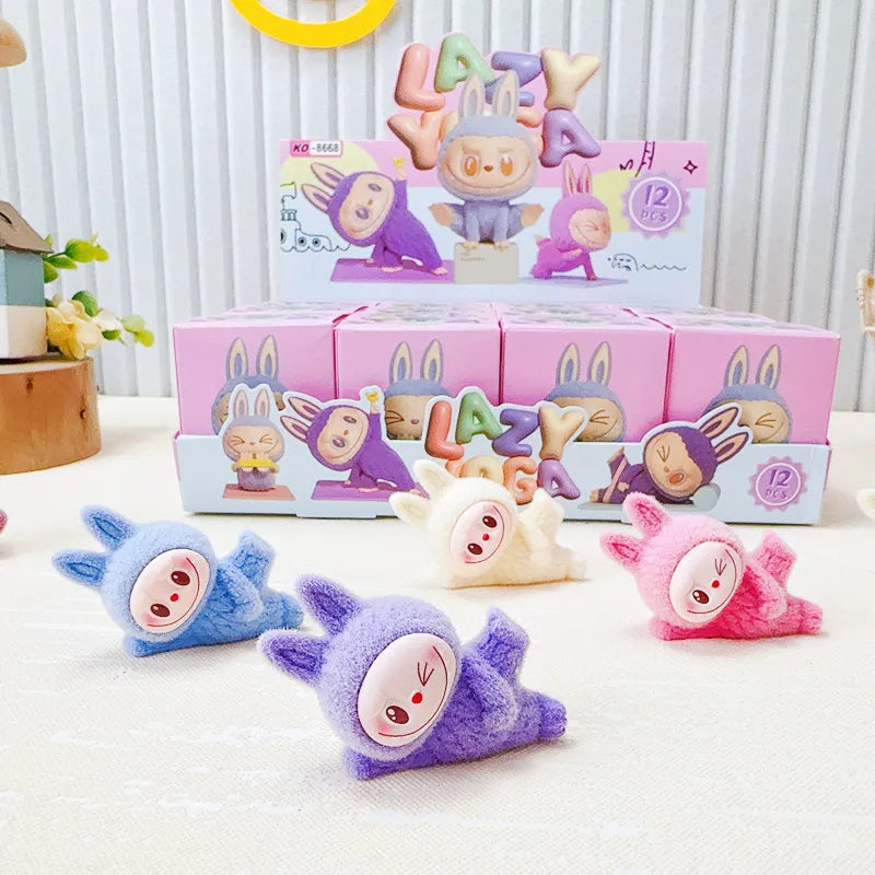 12PCS Labubu Blind Box Mini Anime Figures β Collectible Ornaments & Dolls for Kids, Fans, Christmas & Birthday Gifts