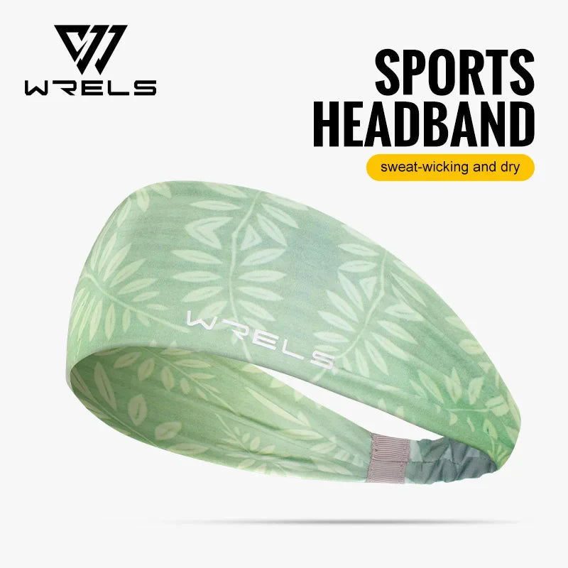 WRELS Moisture-Wicking Sports Headband – Breathable Non-Slip Sweatband for Running, Gym & Fitness (Men & Women)