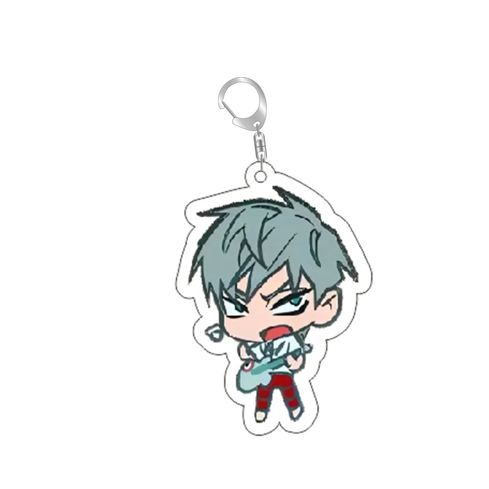 Popular Anime Alien Stage Chibi Keychains – Luka, Ivan, Till, Mizi, Hyuna & Sua Fan Gift Bag Accessories