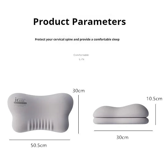 Ergonomic Memory Foam Neck Support Pillow for All Sleep Positions with Deep Sleep & Pain Relief Design