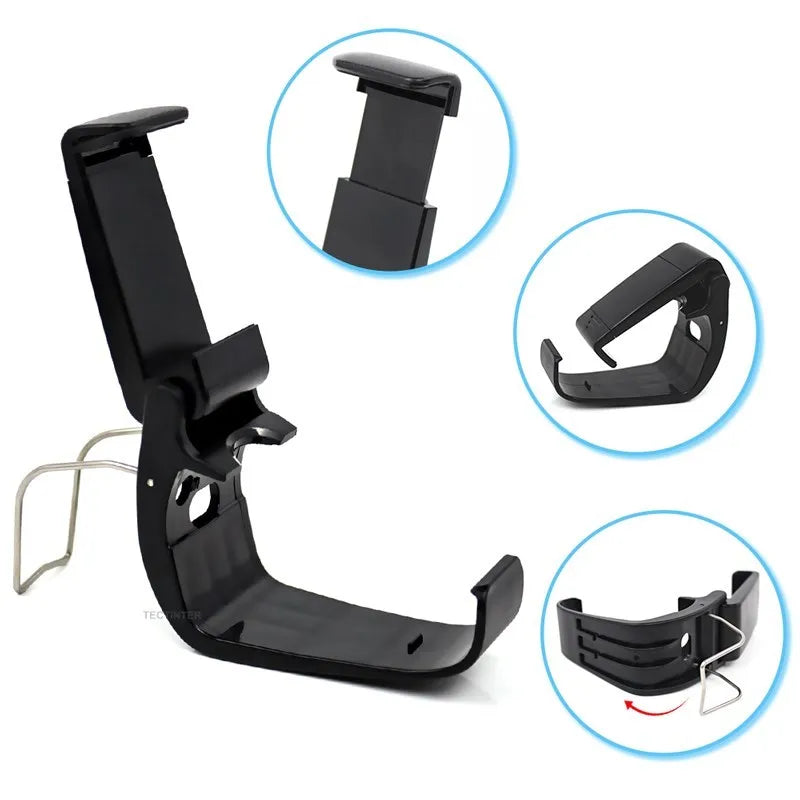 Mobile Phone Clip Stand – Compatible with Xbox Series S/X Controller, Mount Holder and Handle Bracket for Gamepad