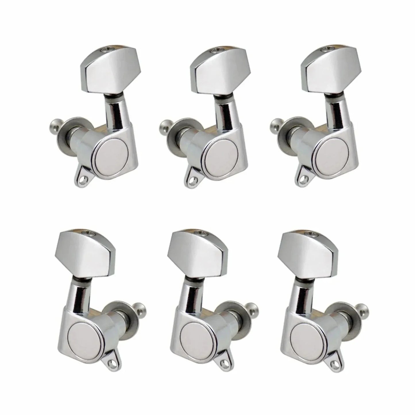 6-Piece Guitar Tuning Pegs Set — Locking Machine Heads for Electric Guitar