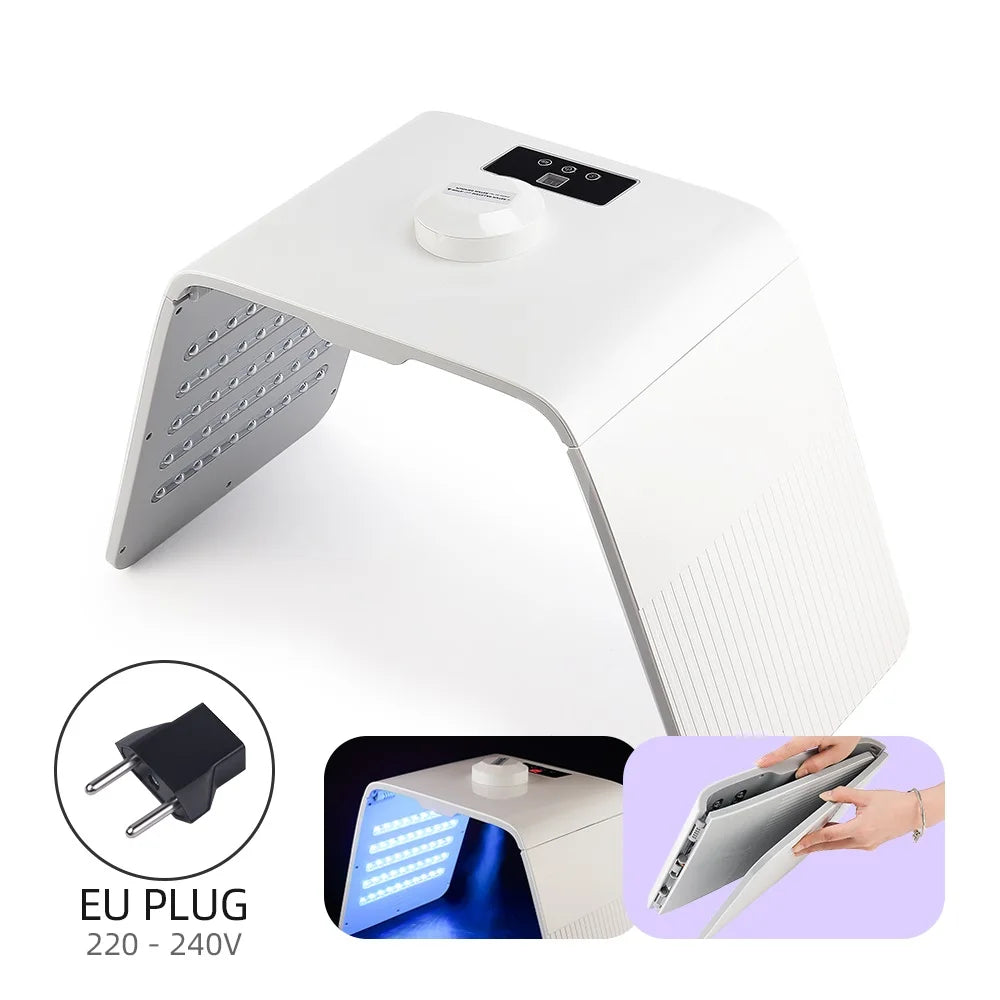 7 Color LED PDT Nano Water Sprayer Skin Rejuvenation Photon Therapy Mask for Home SPA