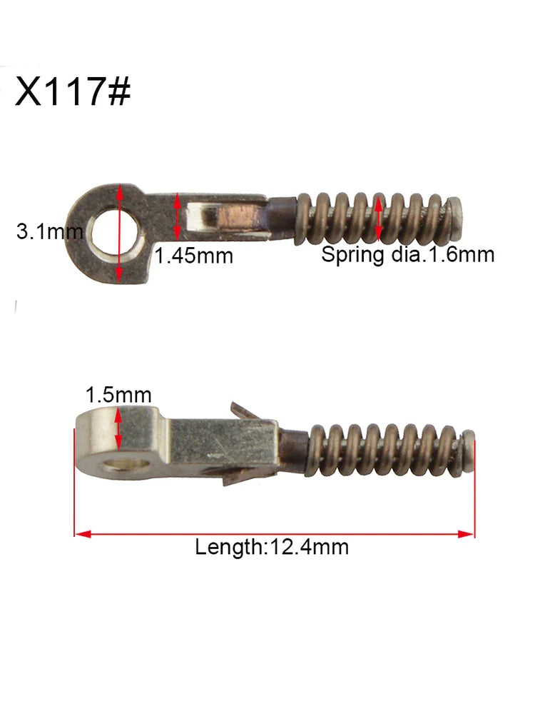 100pcs Glasses Spring Insert Hinges – Eyeglasses Repair & Replacement Accessories