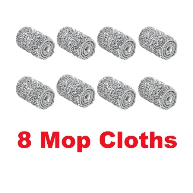 Flat Squeeze Mop with Bucket – Easy Wring Microfiber Floor Cleaner for Hardwood & Laminate