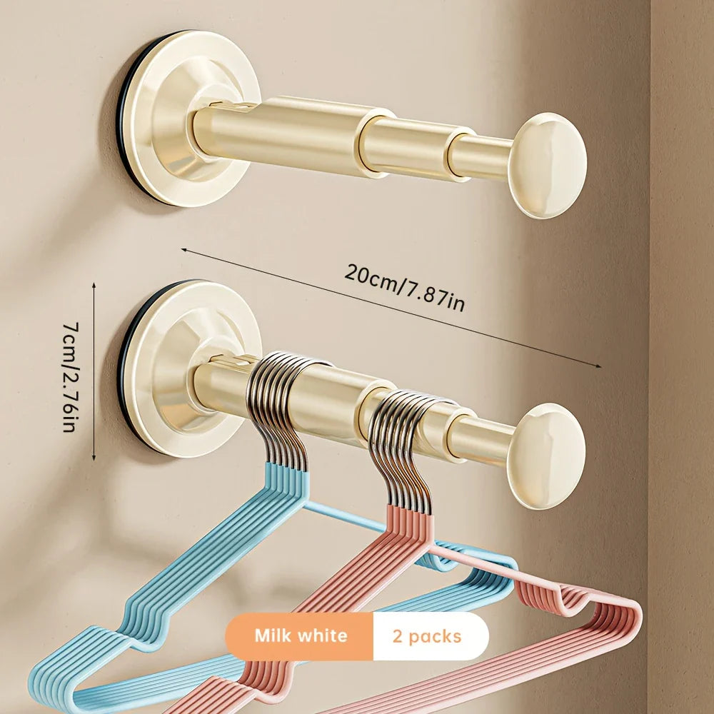 Suction Cup Wall Hanger - Multi-Function Clothes & Household Storage Rack