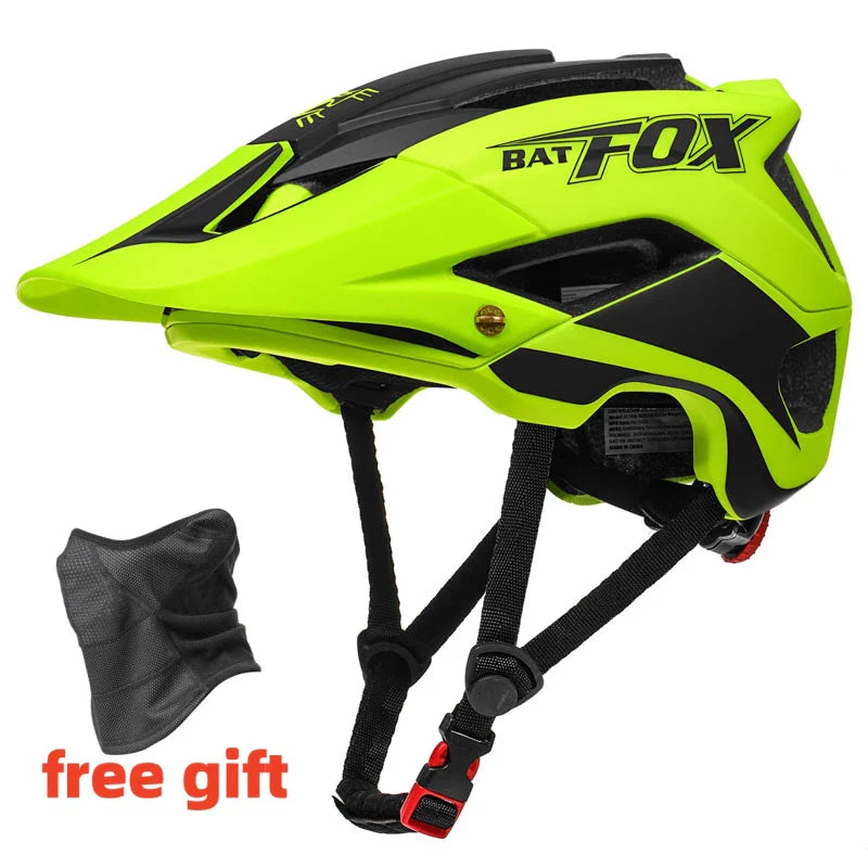 BATFOX Ultralight MTB Bicycle Helmet for Men & Women – Integrally Molded Mountain & Road Cycling Helmet