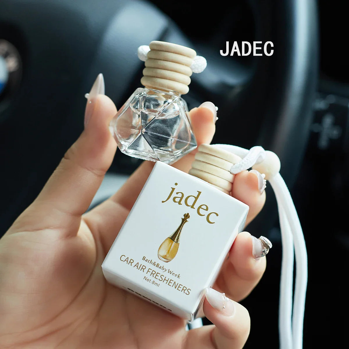 Car Perfume Air Freshener – Long-Lasting Interior Fragrance for Fresh & Charming Car Scent