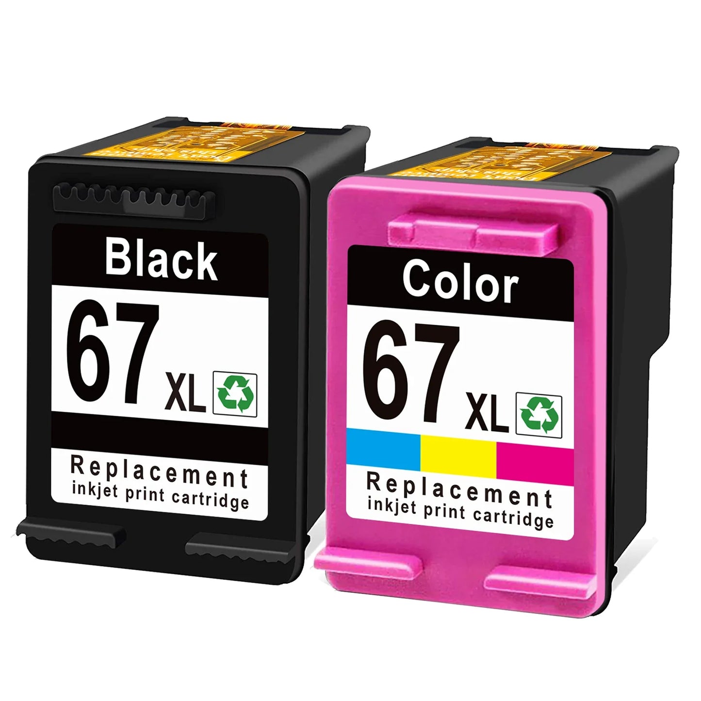 ShinColor Compatible 67XL Ink Cartridges for HP – High Yield Replacement Ink for HP DeskJet 2700 & Envy 4200, 6020, 6030, 6400, 6430 Series