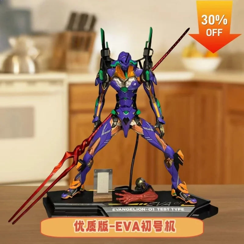 33cm Evangelion 01 Anime Figure – Eva Mutation Collectible Statue for Desk & Birthday Gifts