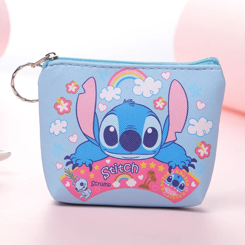 Kawaii Disney Stitch Girls Makeup & Pencil Bag — Portable Large-Capacity School Supplies, Wash Bag & Toy Gift