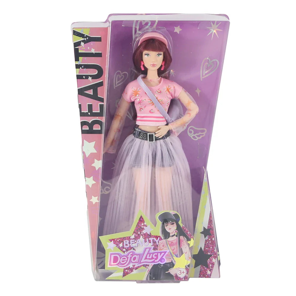 Defa Lucy 1/6 Fashion Doll – Beautiful Girl Doll with Clothes, Gift for Kids