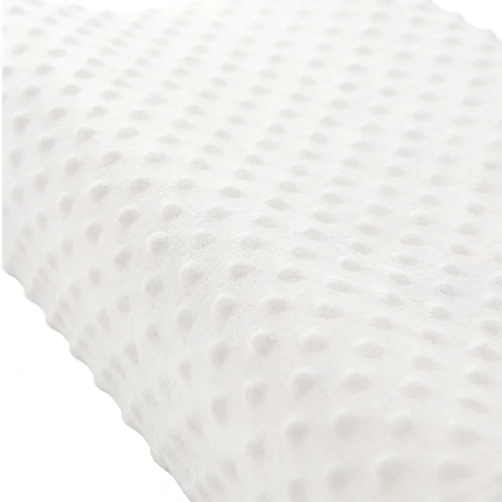 Adjustable Memory Foam Pillow - Orthopedic Curve Neck Support Pillow for Side Sleepers, Neck & Shoulder Pain Relief