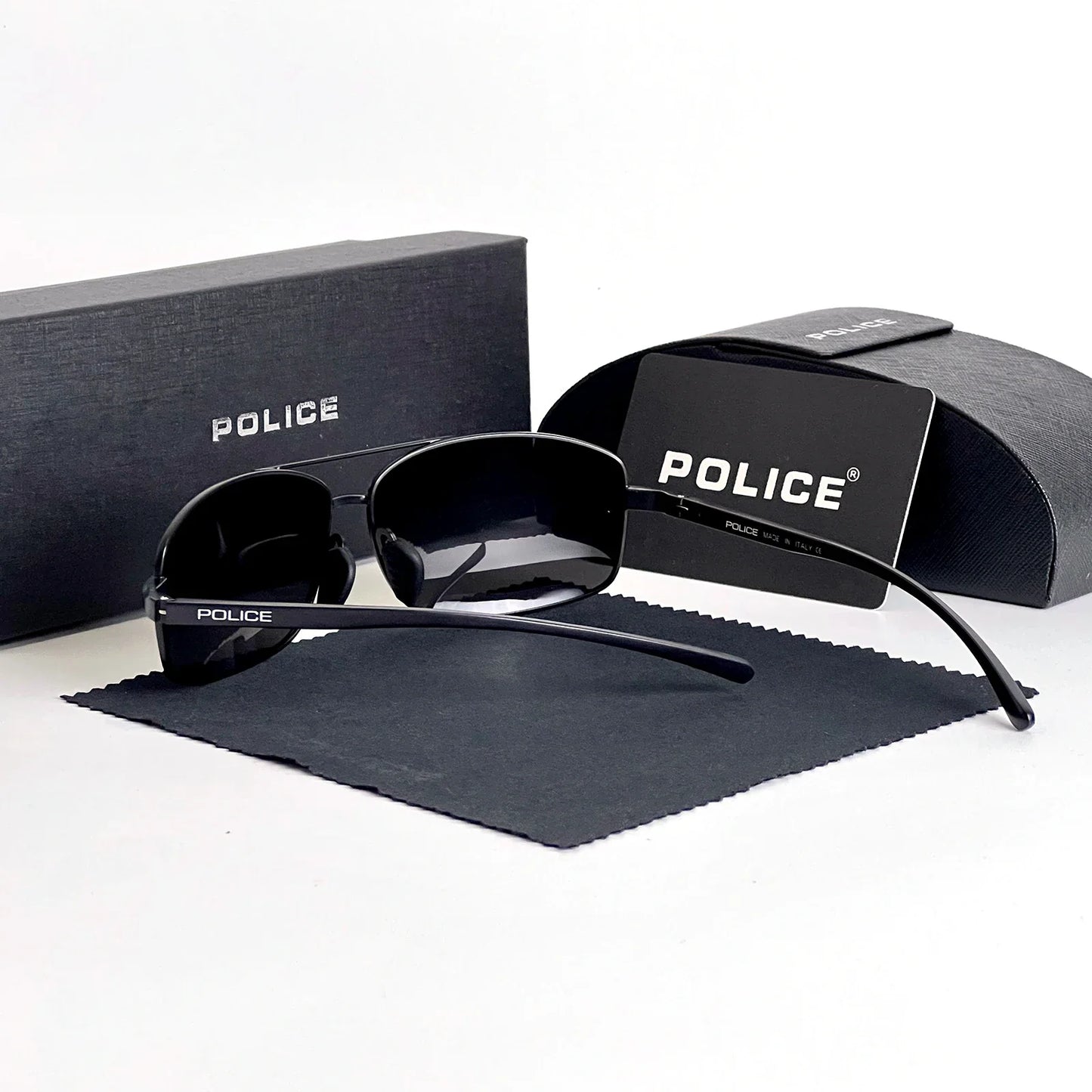 Luxury Policer Polarized Sunglasses for Men β Classic Pilot Style UV400 Protection, High-Quality Eyewear 6247
