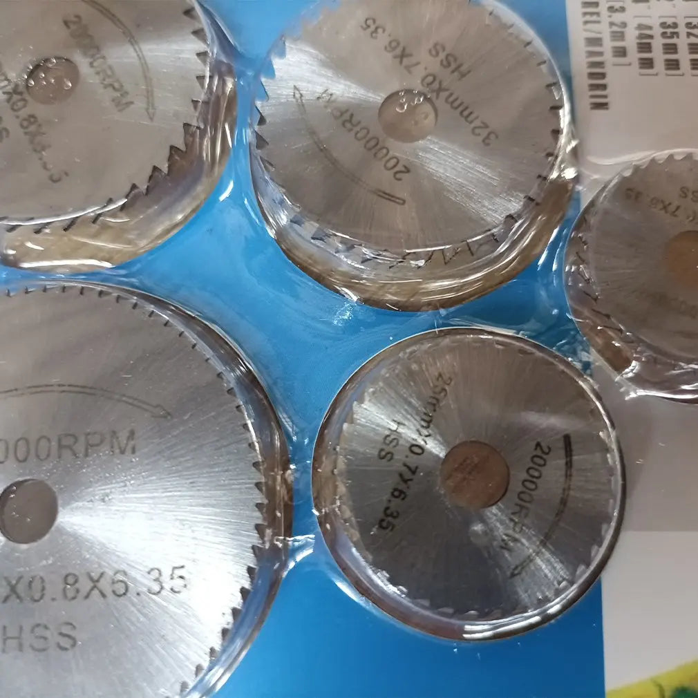 Mini Circular Saw Blade HSS Cutting Disc | Rotating Drilling Tool Accessories for Wood, Plastic, and Aluminum