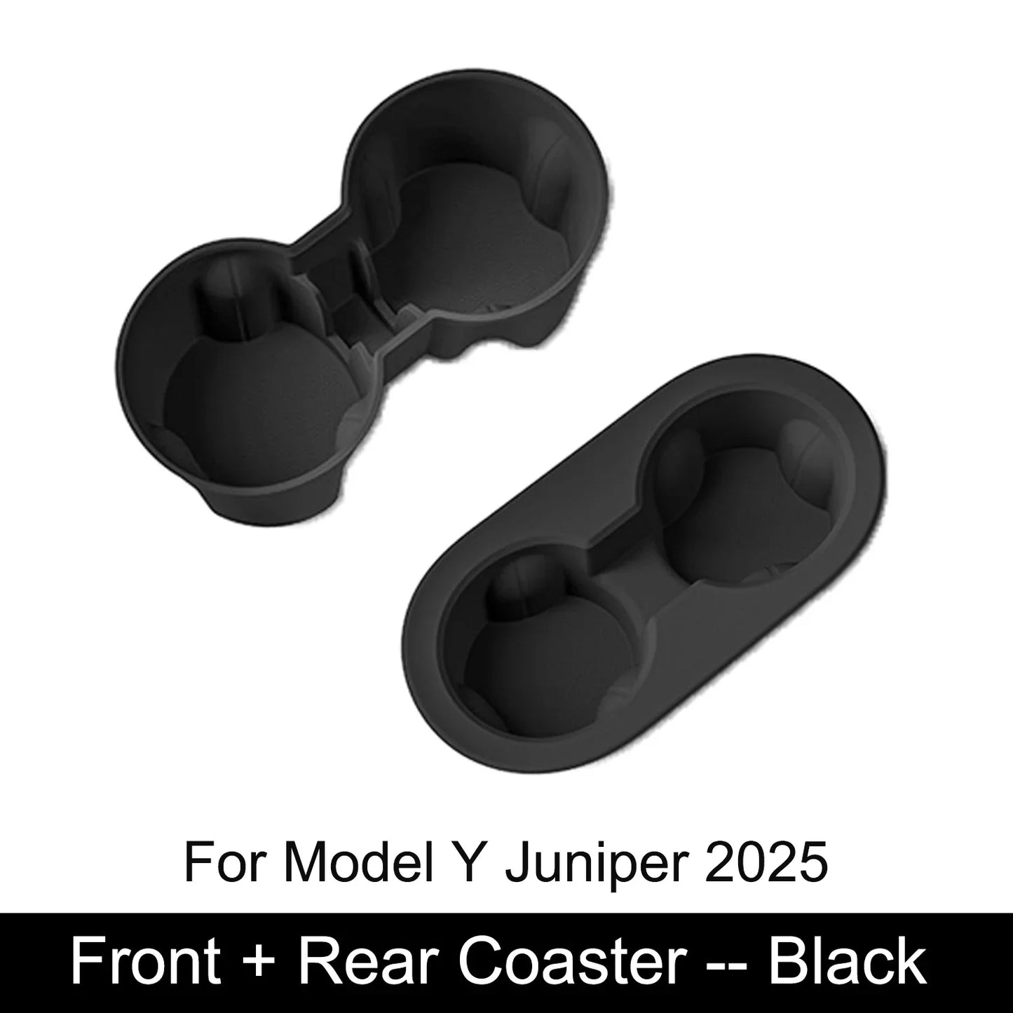 Tesla Model Y Juniper 2025 Center Console Armrest Organizer – Cup Holder & Storage Box Interior Upgrade Kit