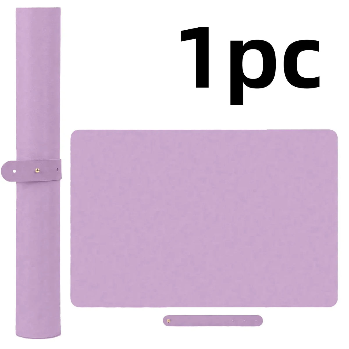Nail Art Table Mat - Soft Foldable PU Leather Manicure Hand Rest Pad