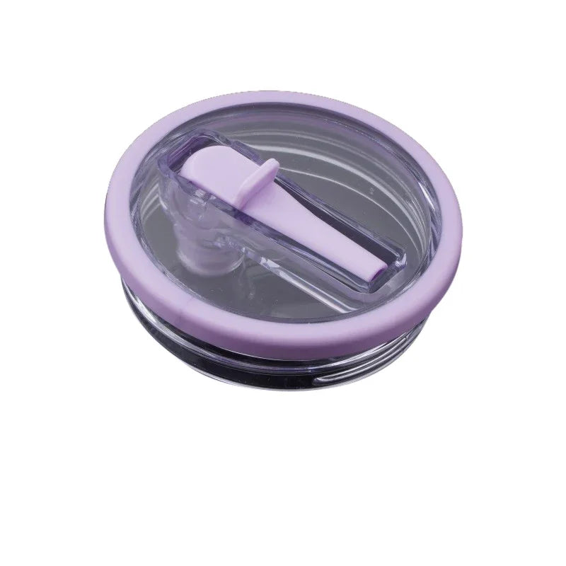 Spill-Proof Cup Cover for Stanley 40oz – Replaceable Environmental Protection Spiral Straw Cover Accessory