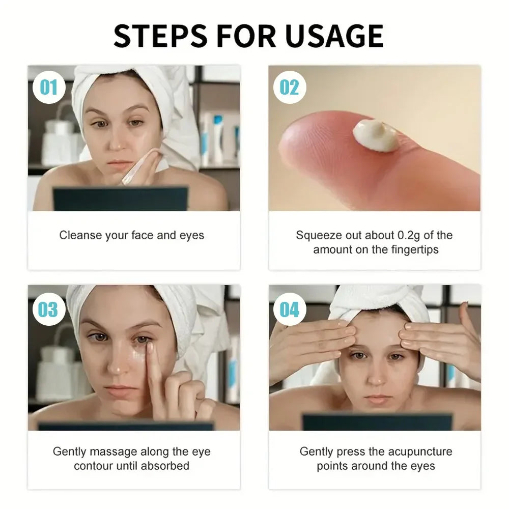 Hydrating Eye Cream - Caffeine Peptide Complex with Niacinamide & Rye Extract (100g)