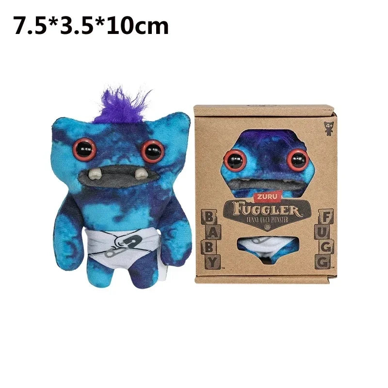 Fuggler Plush Baby Series 9cm — Mr. Needles Ugly Monster Fuggs Munch Rabid Rabbit Wide-Eyed Soft Toy Gift