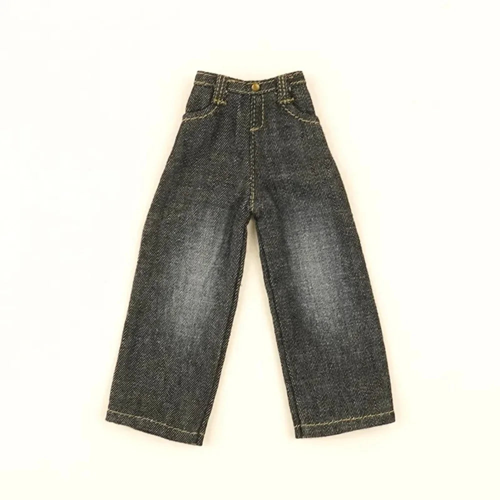 Casual DIY Doll Clothes — Handmade Cute T-Shirt, Vest & Jeans Outfit for Licca OB24/26/27 Dolls
