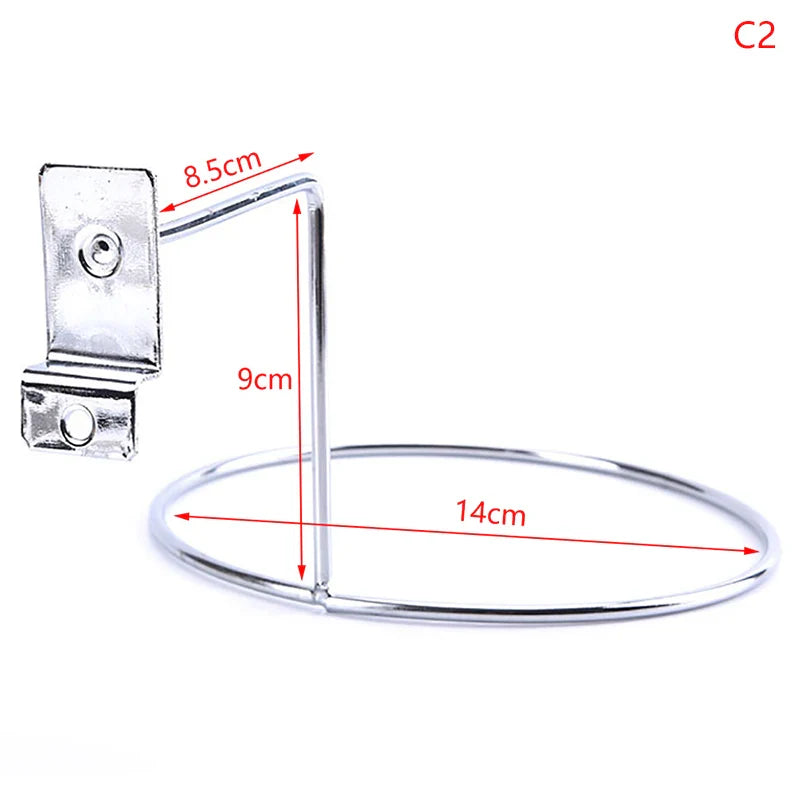 Multi-Purpose Football Display Shelf – Wall-Mounted Basketball Storage Rack, Iron Space-Saving Holder for Living Room Decoration