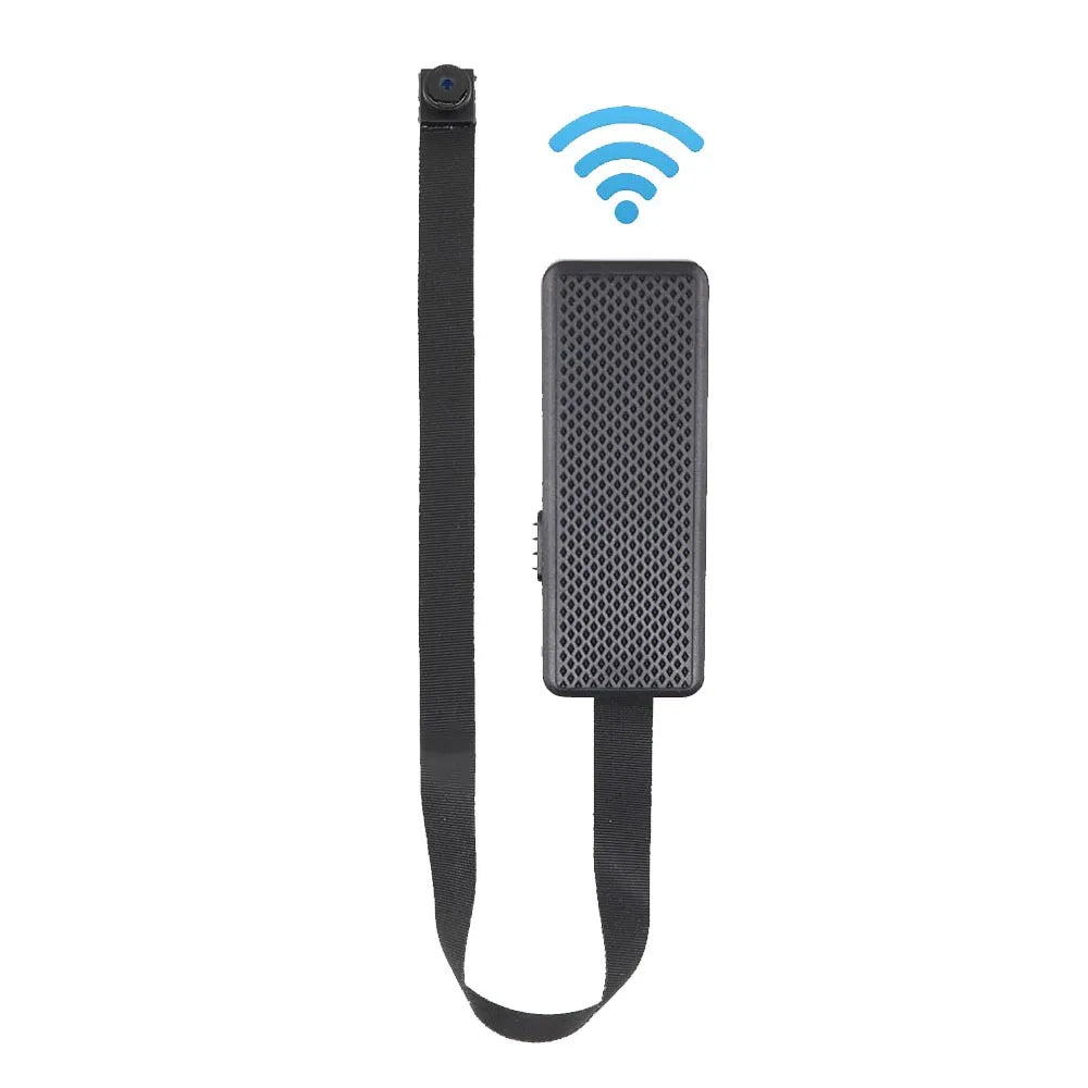 HD 1080P Mini WiFi Camera DIY Module — Nanny Cam with Wide-Angle, Motion Detection, Alarm, Recording, and Phone App Support