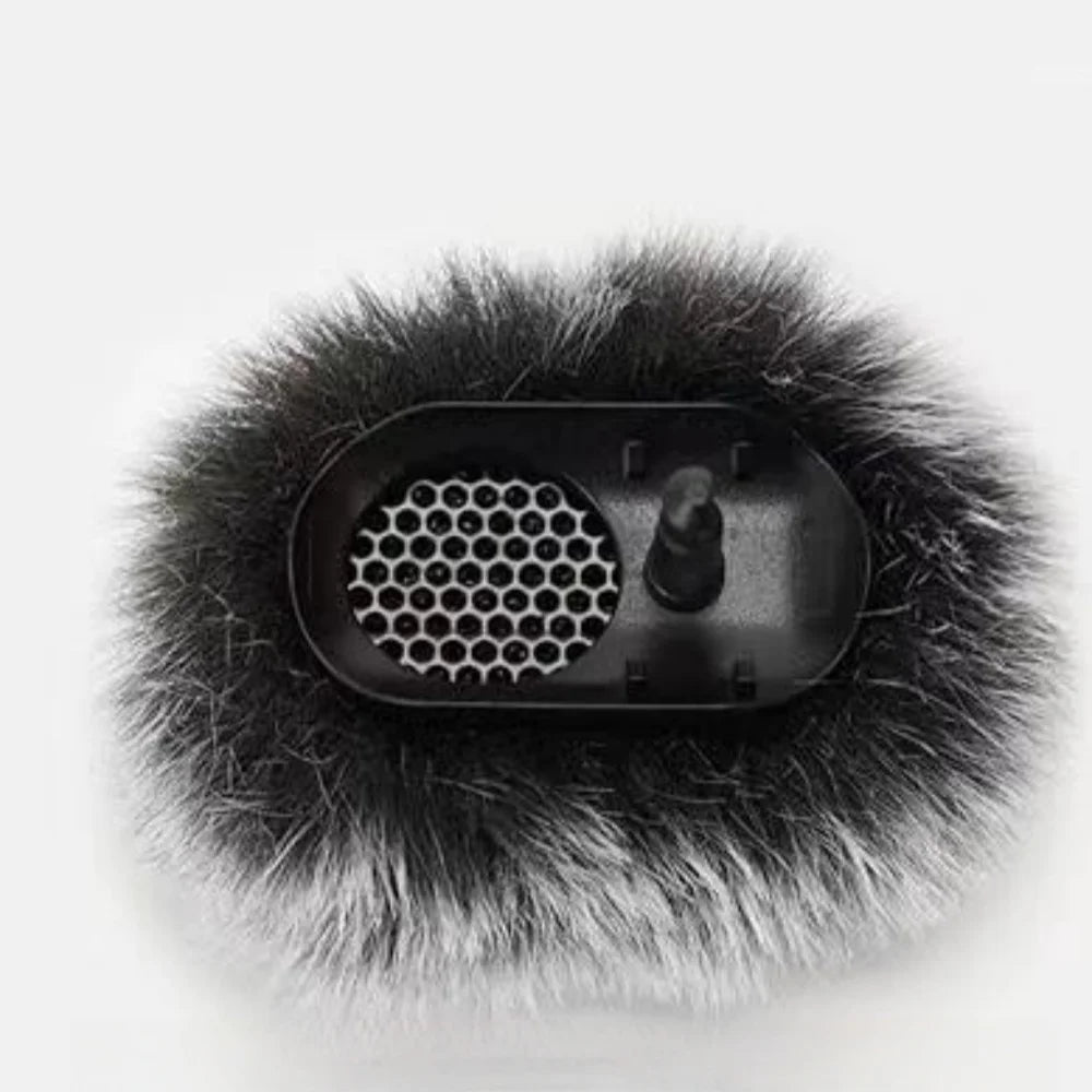 Furry Windscreen for DJI MIC 2 – Lavalier Microphone Wind Muff for Noise Reduction