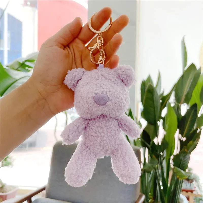Doctor Teddy Bear Plush Toy – Small Sitting Doctor Bear Doll Pendant for Kids, Students & Graduation Gifts