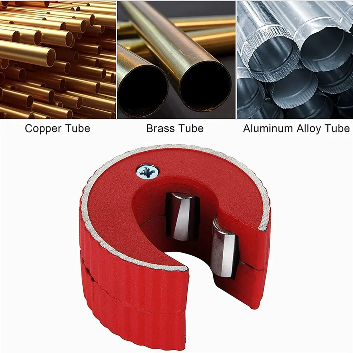 2PCS Mini Copper Pipe Cutter Set β 15mm & 22mm Zinc Alloy Tube Cutter for Copper & Aluminum Pipes