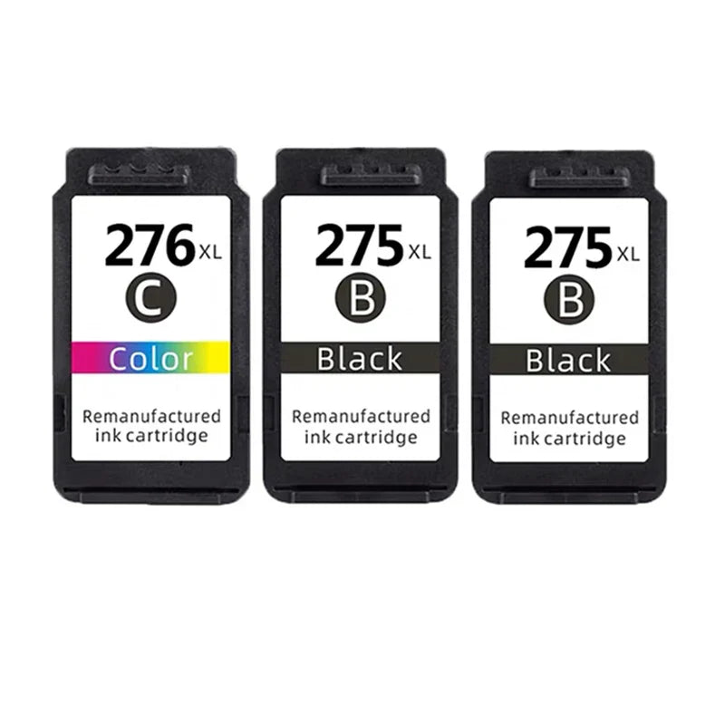 PG-275 / CL-276 Compatible Ink Cartridges for Canon PIXMA – Replacement Ink for TR4720, TR4722, TR4700, TS3520 & TS3522 Printers