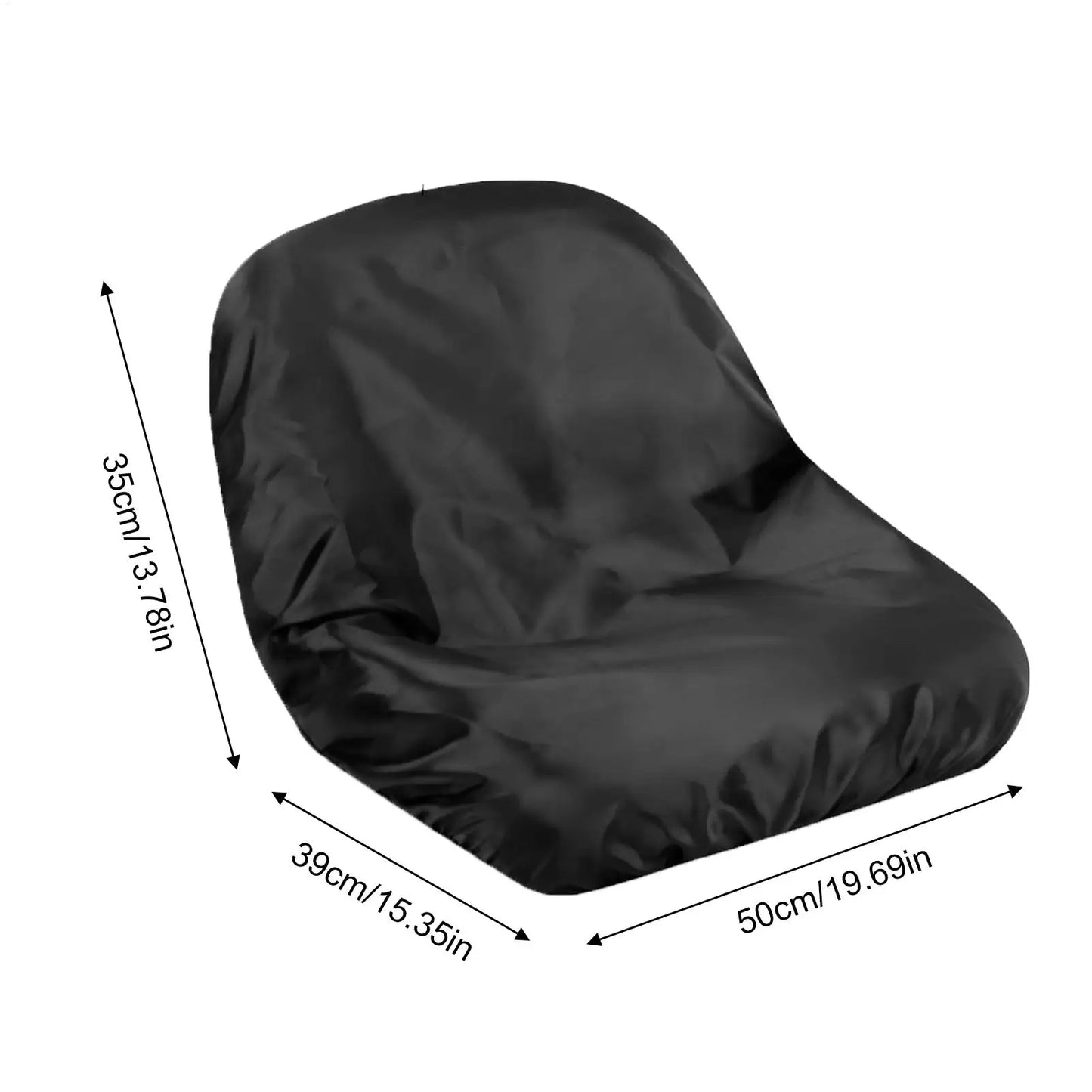 Rainproof Tractor Seat Cover, Universal Riding Lawn Mower Seat Protector, Durable Outdoor Garden & Farm Seat Cover Accessory