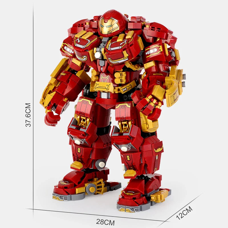 Marvel Superheroes Iron Man MOC Building Blocks Set 2000+ PCS — Creative Bricks Toy & Christmas Gift for Kids and Adults