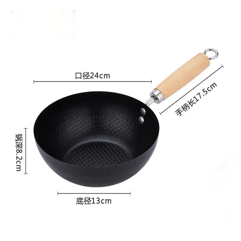 Mini Non-Stick Frying Pan – Iron Omelette & Wok Pan for Kitchen Cooking