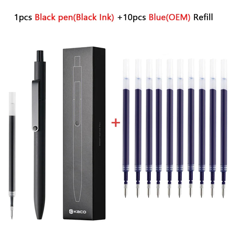 KACO 0.5mm MIDOT Gel Ink Pens – Quick-Drying, Smooth Writing, High-Volume for Exams, Grading, Homework, and Papers