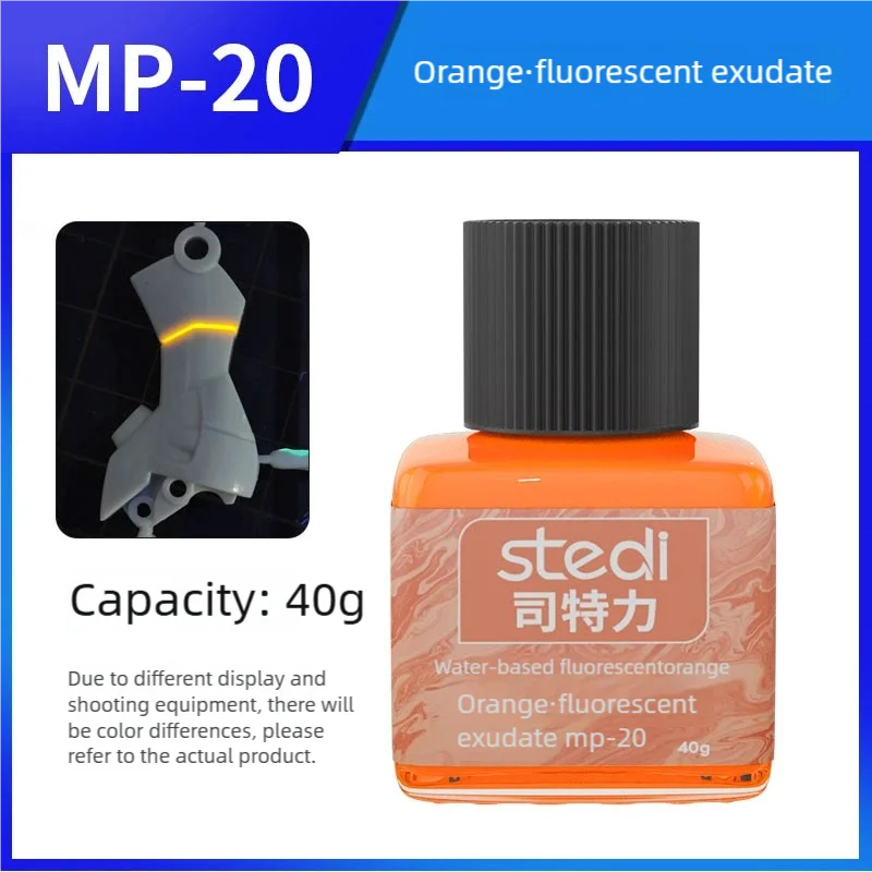Stedi Panel Liner Paint MP10-MP29 – 40g Water-Based Fluorescent Ink for Model Building & Panel Line Accents