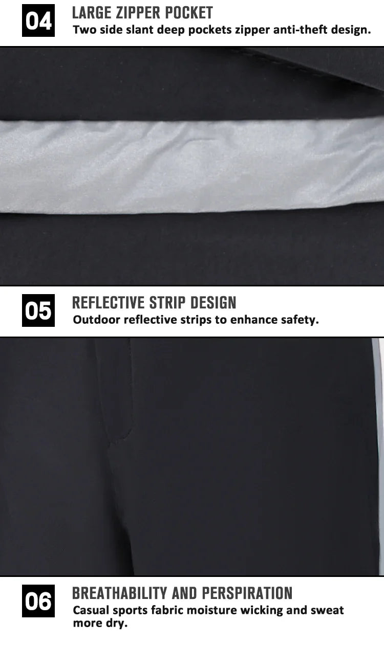 Winter Motorcycle Pants – Water & Windproof Protection, Warm Leg Covers with Knee Pads for Men, Fall-Proof Cycling Leggings