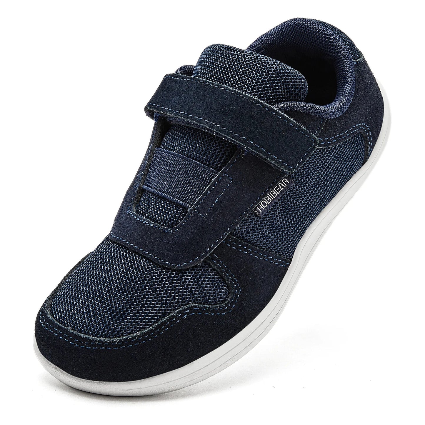 HOBIBEAR Wide Barefoot Shoes – Lightweight Breathable Mesh Sneakers for Boys & Girls